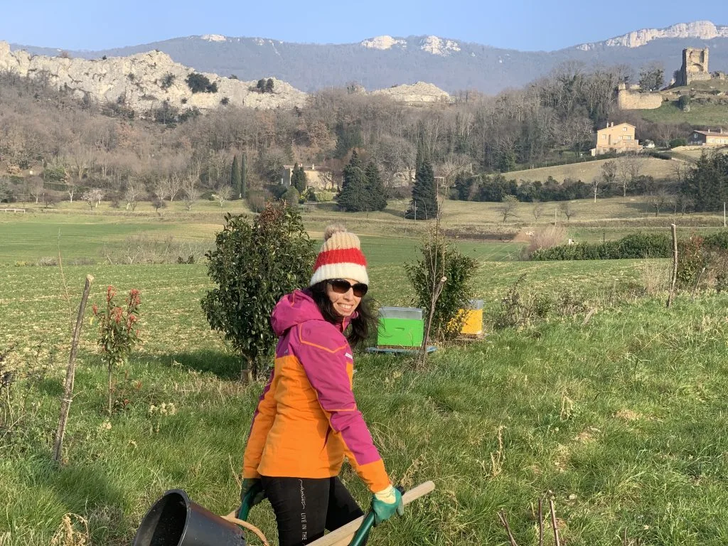 marithé plante les haies