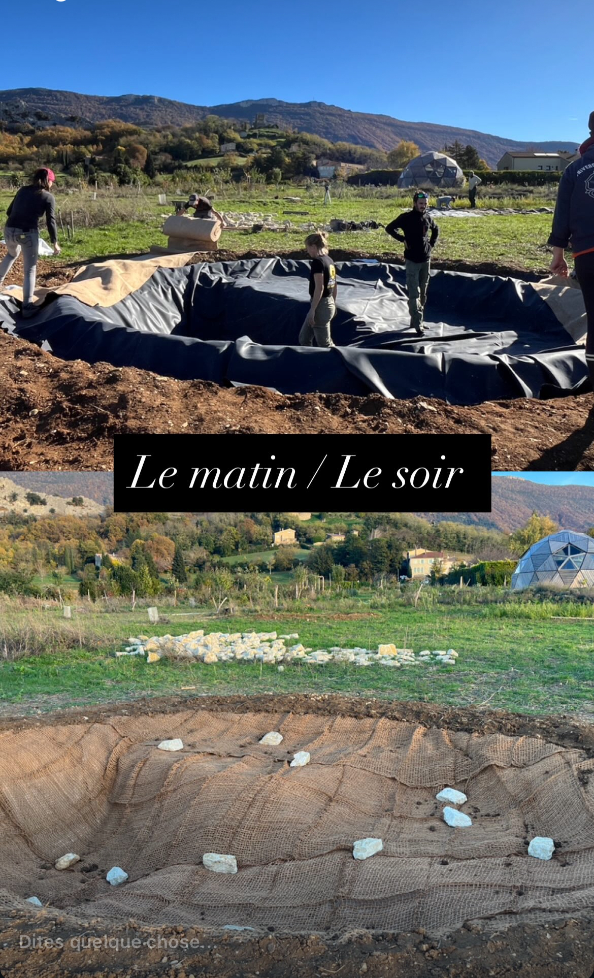 Création de mares biodiversité à Wopaya avec la LPO : chantier collectif pour la nature